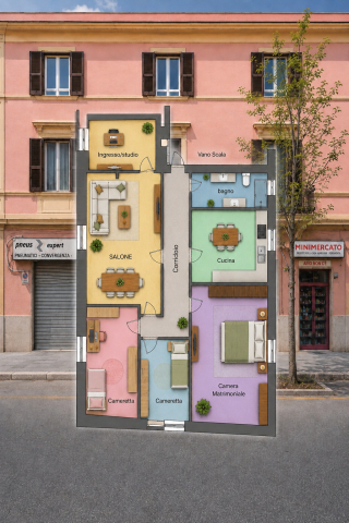 Ampio appartamento centrale: occasione unica 2