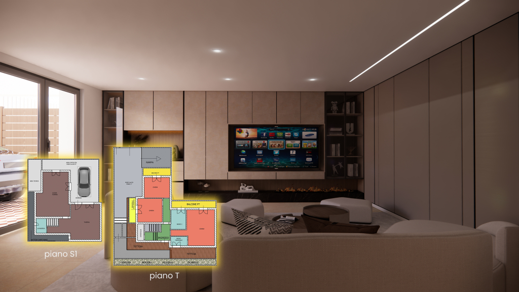 Casa indipendente: ampi spazi e modernità