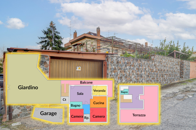 Villa a schiera a San Gordiano con garage 1