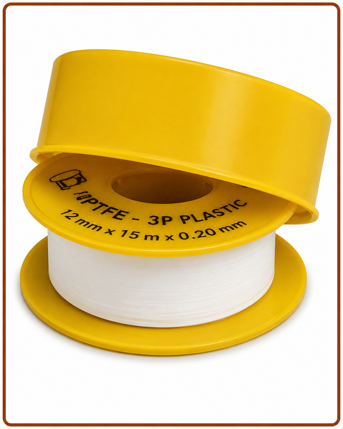 Teflon 12mm x 12mt. x 0,1