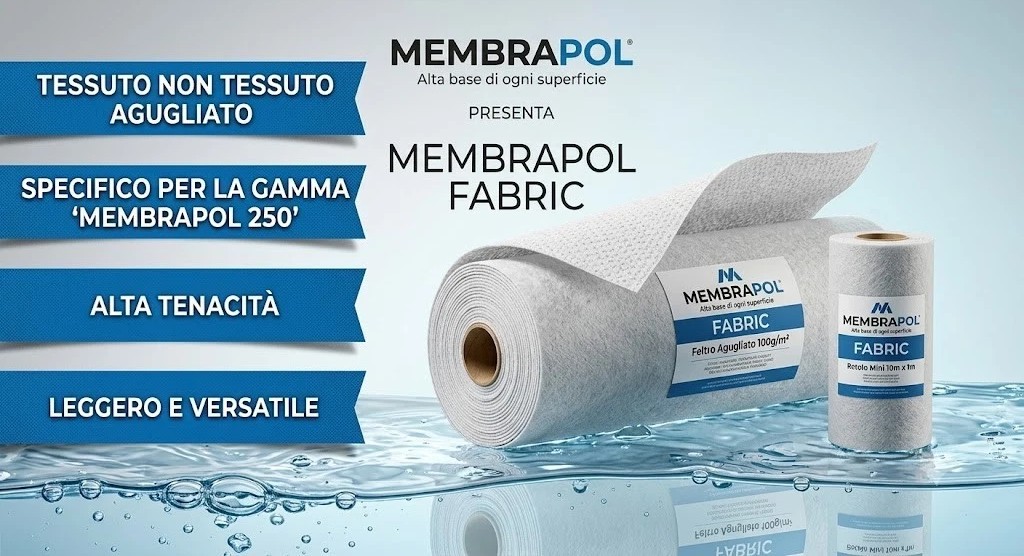 Tessuto non tessuto -MEMBRAPOL FABRIC 0.20x50m