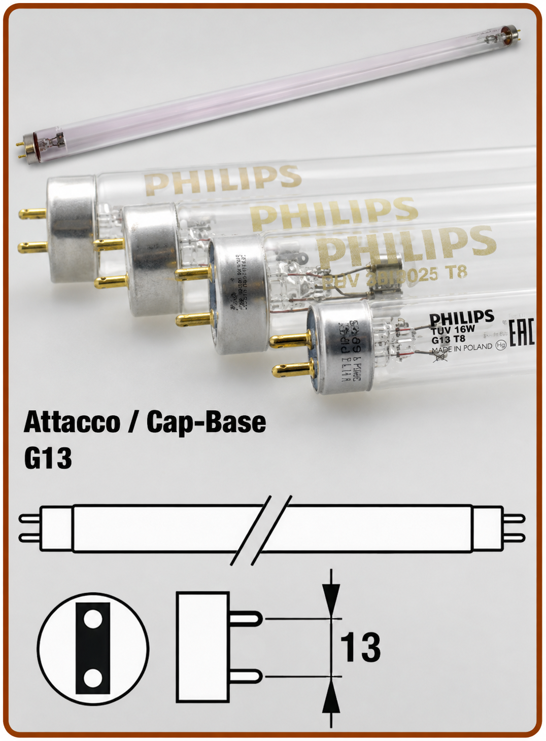 UltraRays sistema UV Completo 30W. 3/4" M