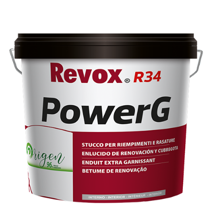 R34 Revox PowerG - Riempimento e Rasature