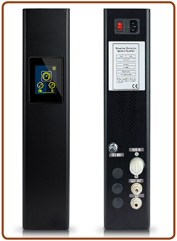 Depuratore Osmosi - R.O. ION-RO250 Slim 2 vie palette aria 300GPD Nero